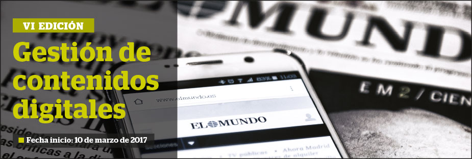Gesti&oacute;n de Contenidos Digitales 2017