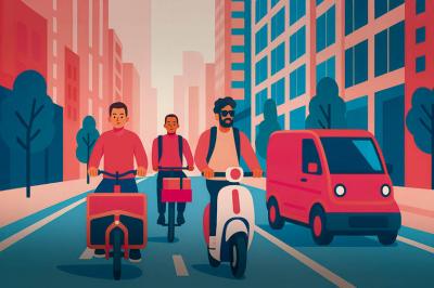 MOVILIDAD URBANA: De la tienda a tu puerta
